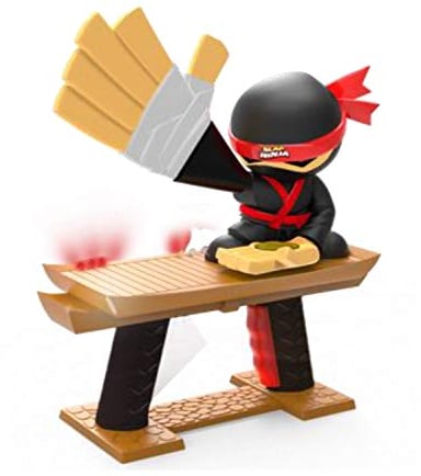 Jakks Pacific 150234 Ninja Electronic Age 8+, Skill and Action, Fun Zapping Hand Slap Game, Lightning Fast Reaction, Multi