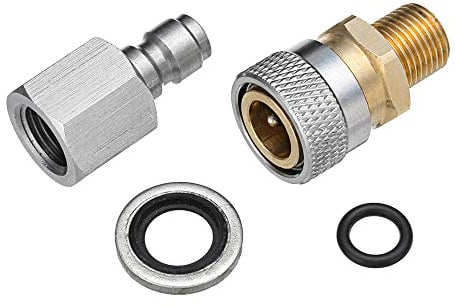EsportsMJJ 1/8 pollici BSP sgancio rapido accoppiatore raccordi adattatore di ricarica kit per fucili ad aria PCP
