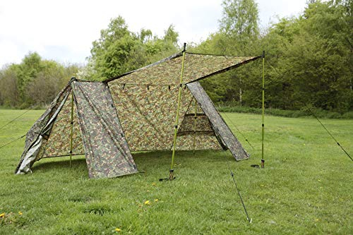DD Hammocks - DD A-Rahmenzelt - MC: wasserdichtes Tarnzelt für 2 Personen, für Camping, Wandern und Bushcraft