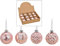 MC 12er Set edle Luxus Glas Weihnachtskugeln Ø 6cm Weihnachtsbaum Kugeln Christbaumkugeln Weihnachts Deko