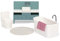 Lundby Puppenhaus Badezimmer Möbel - 5 teilig - Miniatur Toilette, Waschbecken, Teppich und Miniatur Badewanne - Toilette Puppenhaus Möbel Set - Puppenmöbel Puppenhaus Zubehör - 11cm Puppen 1:18