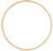 Sharplace Nobranded glänzend Stickerei Hoops Kreis Stich Hoop e DIY Kunst für, 40cm