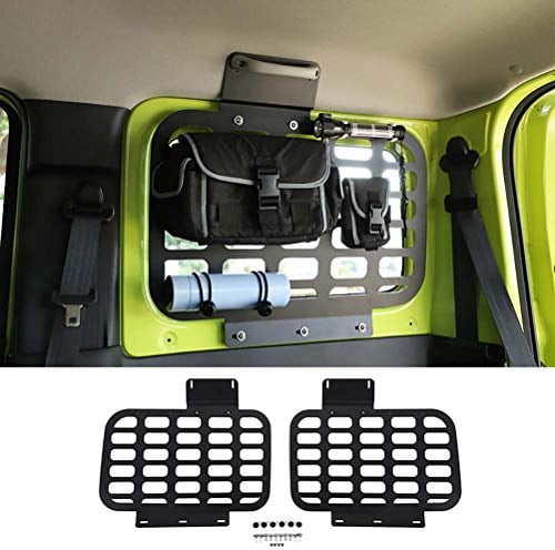 2 Stück Aluminiumlegierung Auto Gepäckträger Auto Kofferraum Regal Aufbewahrungshalterung Gepäckträger Zubehör Für Suzuki Jimny 2019 2020