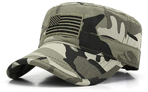 Herren Kappe Hut Camouflage Baseball Cap Herren Army Flat Top Cap Dad Hut Für Männer Camo Snapback Tactical Dad Cap-Camouflage_1
