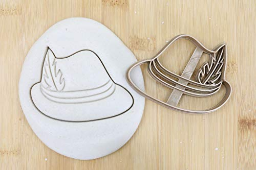 Oktoberfest Hut Cookie Cutter Fondant Keksstempel/Ausstechform Keksausstecher Plätzchen ca. 8cm