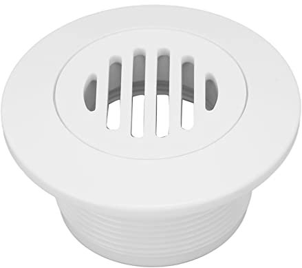 Jenngaoo Drenaje de Piscina, Rosca Macho G2, Salida de Succión de Piscina Profesional, Puerto de Limpieza de Piscina, Salida de Aguas Residuales, Drenaje de Residuos para Piscina, Piscina de SPA