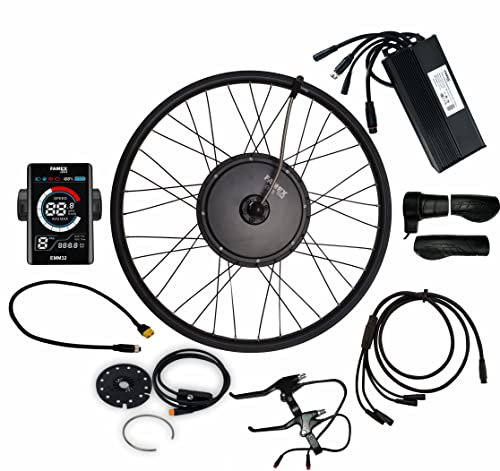 FAMEX RIDE 27.5 Electric Bike Conversion Kit E Bike Rear Wheel Motor Hub 2000W 52V
