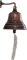 ACL Barzubehör für Zuhause - Letzte Bestell Glocke - Pub Glocke - Nautische Dekorationen - Wandmontierte Glocke mit lautem Klang, ideal für Weihnachten, Empfang, Pubs - Kupferglocke 20,3 cm
