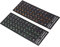 KIMISS Russische Tastaturaufkleber Laptop Russische Aufkleber Tastatur PVC 2 Stück Russische Tastaturaufkleber Einzigartige Beschichtung Wasserdicht Staubdicht Russisches Alphabet (1 Grün 1 Orange)