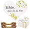 Schön Dass Du Da Bist Anhänger 100 Stück, Herz Geschenkanhänger Hochzeit, Kommunion Taufe Konfirmation Gastgeschenk Deko Weihnachten Geburtstag