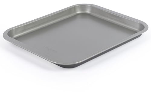 Salter Essentials Plaque de Cuisson 35 cm – antiadhésif plaque pour four, Feuille rectangulaire pour four, Passe au lave-vaisselle, Facile à nettoyer, Fabriqué au Royaume-Uni, Sans PFOA, BW13666