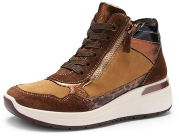 ARA Sneaker Garda Mocca,Biscuit,Nuts,schwarz Gr. 43