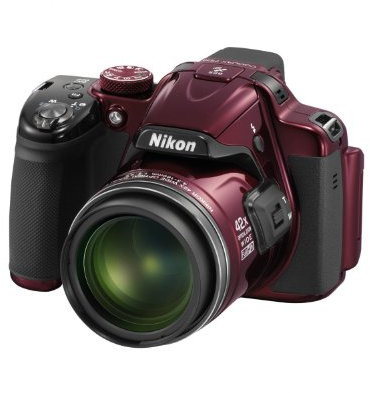 Nikon Coolpix P520 Camera - Red (18.1MP, 42xZoom, 24mm Wide Lens) 3.2 inch LCD (Renewed)