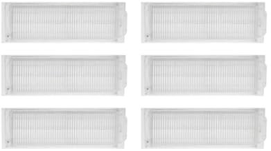 Tbrov Compatible con Xiaomi Mi Robot aspiradora-mopa 2 Pro/Lite MJST1SHW MJSTL Accesorios for aspiradoras Filtro paño de mopa Cepillo Lateral Principal(6PCS1)
