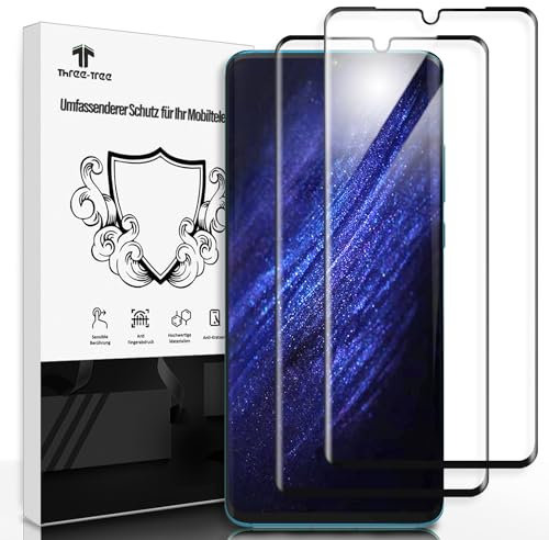 Schutzfolie für Panzerglas für Huawei P30 Pro / New Edition - 2 Stück 9H Härte Anti-Kratzen Folie, 3D-Volle Bedeckung Keine Blasen Panzerfolie, HD Klar Handy Display Schutzglas für Huawei P30 Pro
