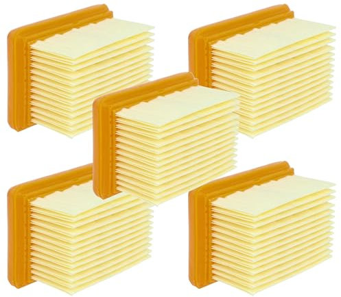 vhbw 5X Filter kompatibel mit Bosch GBH 2-23 REA Bohrhammer, Schlagbohrmaschine - Staubfilter