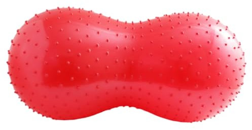 MOUNTTU Ballon de Yoga Gonflable en PVC de 35 x 18 Pouces pour Femmes Enceintes, avec Pompe et Spot, équipement Fitness Anti-éclatement pour Salle Sport à Domicile. Ballon Grossesse en Forme