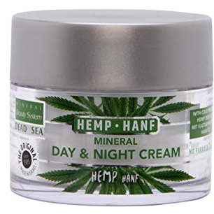 Totes Meer Mineralien Und Kaltgepresstes Hanf Öl Anti-Aging Und Antifalten Tages Und Nachtcreme, 50ml By Mineral Beauty System - Hanfcreme Gesicht