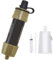 Lixada Filtre à Eau Extérieur Système, Personnelle Filtration de Paille Purificateur Eau pour la Randonnée Le Voyage en Plein Air en Situation d’Urgence