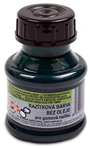 Koh-i-noor Hardtmuth Stempelfarbe Grün 50g, Farben, Stifte, Tinten & Fibre Stifte