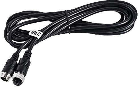 uxcell Video Aviation Cable 4-Pin 9.84FT 3 Meters Male to Female Shielded Extension Cable