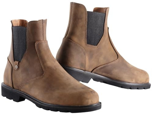 Bogotto Chelsea Stivali Moto, Marrone, 39