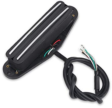 Dual Rail Pickup, Dual Rail Humbucker Quiet Pickup Standard Single Coil für E-Gitarren