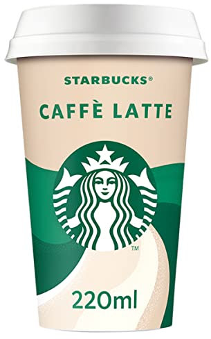 Starbucks Caffe Latte Iced Coffee, 220 ml