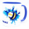 Volleyball Tasse mit Namen personalisiert Becher Volleyballer Geschenk Teetasse Kaffeetasse Zubehör Geburtstag Accessories Ausrüstung Dekoration Deko Equipment Geschenkideen Trainer Beach Artikel