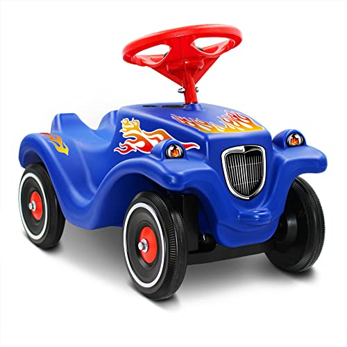 Finest Folia Aufkleber Set kompatibel mit Big Bobby Car Classic Sticker für Kinderfahrzeug Rutschauto Spielauto Design Folie für Mädchen Jungen R194 (10 Hot Rod)