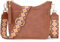 SOGYECS Kleine Handtasche Damen Umhängetasche Klein Crossbody Bag und Handytasche Zum Umhängen Bags for Women Rotbraun