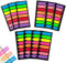 Xcdhemde Haftstreifen 2000 Stück, Haftnotizen, Sticky Notes Schreibbar, Seitenmarker Repositionierbar, Klebezettel, Haftmarker Plastik, Page Marker zum Lesen Markieren DIY [3 Designs, 8 Farben]