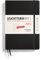 LEUCHTTURM1917 370483 Wochenkalender & Notizbuch Medium (A5) 2025, Schwarz, Deutsch