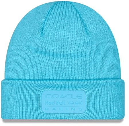 New Era Wintermütze Cuff Beanie - NEON Red Bull Racing Sky