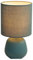 Luxus Tischlampe Amsterdam - Blau - H28xØ15 - Armatur E14 - Keramik - Schlafzimmer - Wohnzimmer - Schreibtischlampe
