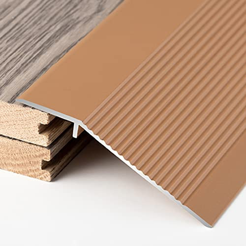 Schwellenleiste, Übergangsschwelle Für Massive Böden, Übergangsleiste Für Küchen-, Schlafzimmer- Und Badezimmertüren, Rampenleisten-Reduzierstück-Türleisten (Farbe: