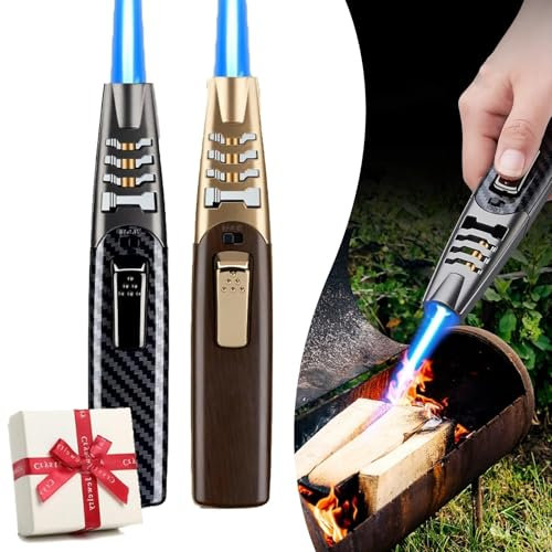 WANFANK 2pcFireblaze Lighter, Fireblaze Electric Lighter, Blaze Flame Lighters, Fire Blaze, Fireblaze, for Kitchen, Outdoor, Fire Blaze Lighter, Fire Blaze Lighter Electric,(H)