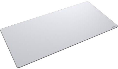 Glorious Gaming - Mouse Pad GMP 2 XXL: Alfombrilla Antimanchas, optimizada para sensores, Superficie Lisa para Velocidad y Control, Bordes antideshilachado. 915mm x 460mm x 3mm - Tapete Blanco 2XL