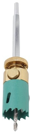 Ouverteur de Scie à Trou, Ouvre-Trous de Trous Efficace Ouvreur de Connexion compatibilité Universelle compatibilité en Alliage Multifonctionnel Acier Robuste pour Bois Massif (Tie à détachement
