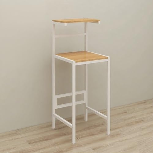 Compact Coffee Bar Table & Microwave Stand Metal Mini Fridge Rack with Storage Short Appliance Platform for Kitchen nization (Large Style 1)