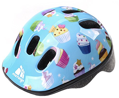 meteor® Fahrradhelm MV6-2 Kinder & Jugendhelme: Radhelm für Radfahrer Radsport; für Hoverboard, Inline-Skate BMX Fahrrad Scooter Entwickelt für die Sicherheit der jüngsten Benutzer