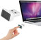 SUNJULY USB-Fingerabdruckleser, Fingerabdruckscanner Sensor, Computer-Sicherheits-Anmeldesperre Für Sofortzugriff, Passwortfreie Anmeldung, Anmeldung, Sperren, Entsperren Von PCs Und Laptops, Silber