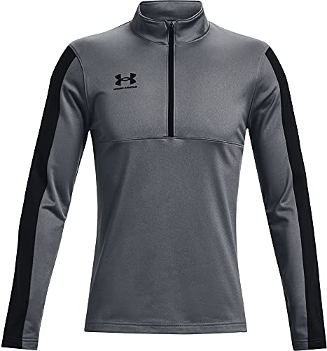 Under Armour Mens Long-Sleeves Men's Ua Challenger Midlayer, Pitch Gray, 1365409-012, MD