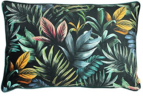 Evans Lichfield Zinara Kissenbezug, Polyester, Blätter, 40 x 60cm