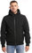 TONY BACKER Giacca Jacket Uomo Invernale Softshell Impermeabile Antivento con Cappuccio Giacca Calda Giubbotto Uomo Trekking Casual (L, Nero-1)