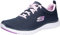 Skechers Flex Appeal 4.0 Brilliant View Regular, Zapatillas Mujer, Navy, 37.5 EU