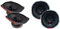 VIBE Audio Slick 6” x 9” Triaxial speaker - 160/480 W (RMS/MAX), Black & VIBE Slick 6.5” inch Coaxial speaker - 80/240 W, Black