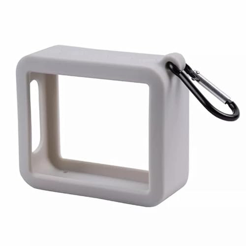 Funda de Silicona para Altavoz JBL GO 2 GO2 de pie Funda Protectora anticaídas de Viaje Duradera a Prueba de Golpes Bluetooth Impermeable para Altavoces Accesorios (Gray)