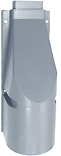 1STec Grey BT Openreach Connector Bend 4 or Elephants foot. Telephone wire or Broadband drop cable protector fits over the underground ducting tube and slots into capping 25 or a BT 101A top cover