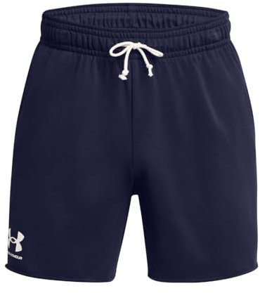 Under Armour Rival Terry - Pantalón Corto para Hombre de 15,2